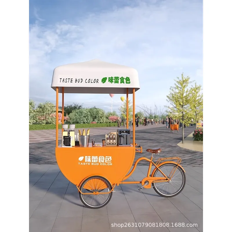 Food In Snacks - Мобильная уличная тележка-фургон для продажи кофе,