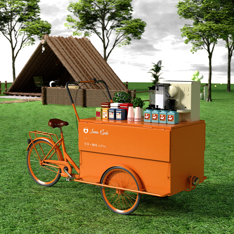 Трехколесная тележка для закус – обзор и цена Food Snacks To Sell