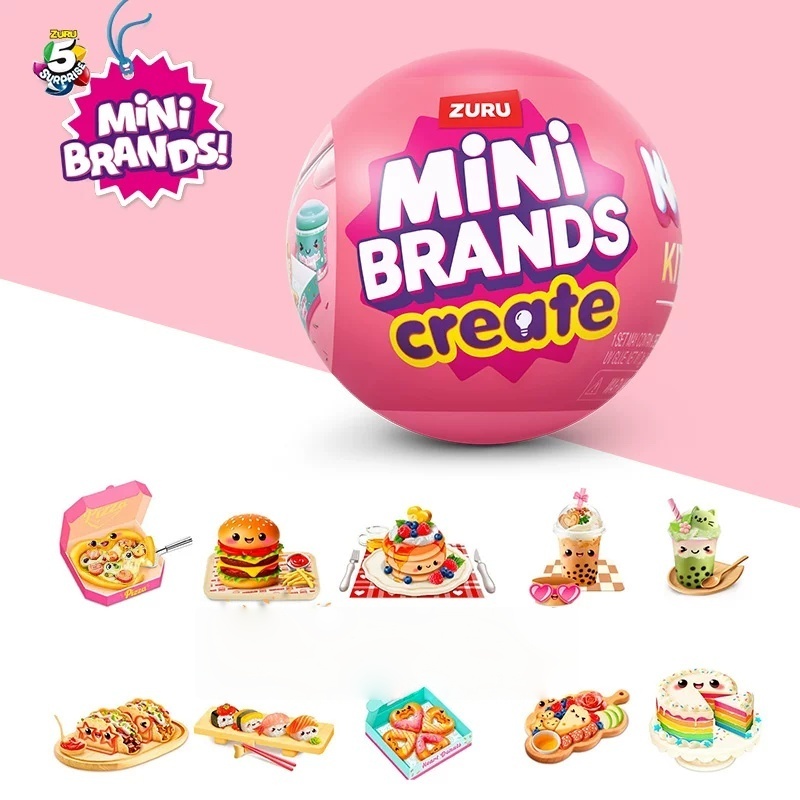 Zuru Mini Brands Create Disney – обзор и цена Food Snacks Items