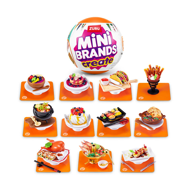 Zuru Mini Brands Create Disney – обзор и цена Food Snacks Items