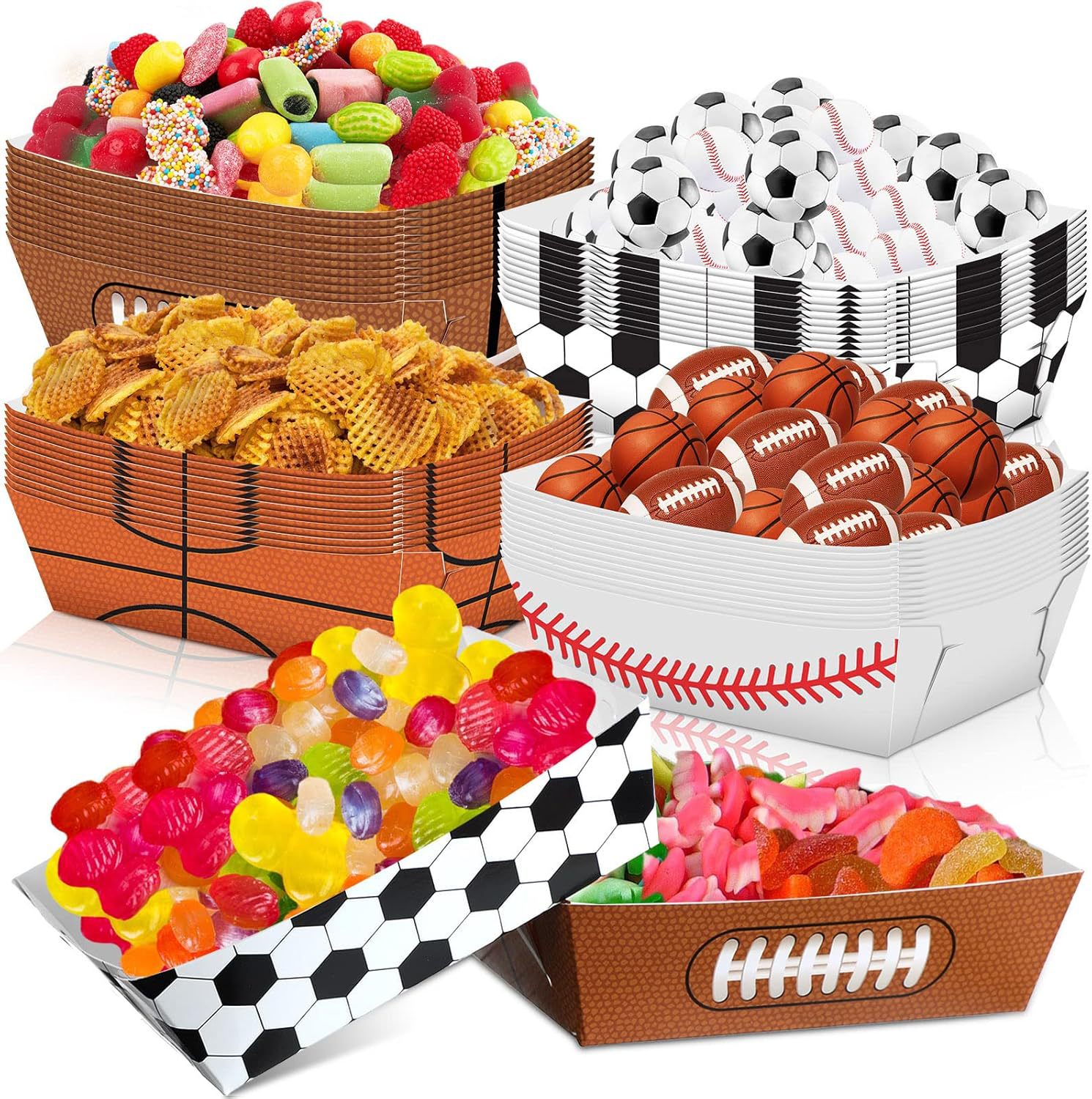 6-48 шт. одноразовых бумажных  – обзор и цена Food Snacks For Baby Shower